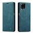 CaseMe - Samsung Galaxy A12 Hoesje - Wallet Book Case - Magneetsluiting -Blauw