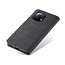 CaseMe - Case for Xiaomi Mi 11 - PU Leather Wallet Case Card Slot Kickstand Magnetic Closure - Black