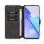 CaseMe - OnePlus 9 Case - with Magnetic closure - Leather Book Case - Black