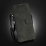 CaseMe - OnePlus 9 Case - with Magnetic closure - Leather Book Case - Black