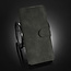 CaseMe - OnePlus 9 Pro Case - with Magnetic closure - Leather Book Case - Black