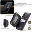 CaseMe - Samsung Galaxy S21 FE Case - Back Cover - with RFID Cardholder - Black