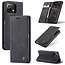 CaseMe - Xiaomi Mi 11 Lite Hoesje - Wallet Book Case - Magneetsluiting - Zwart