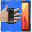 Case2go - Samsung Galaxy Tab A7 (2020) Case - Shock-Proof Hand Strap Armor Case - Blue