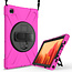 Samsung Galaxy Tab A7 (2020) hoes - 10.4 inch - Hand Strap Armor Case - Magenta