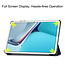 Cover2day - Case for Huawei MatePad 11 - Slim Tri-Fold Book Case - Lightweight Smart Cover - Navy Blue