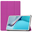 Cover2day - Case for Huawei MatePad 11 - Slim Tri-Fold Book Case - Lightweight Smart Cover - Purple