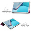 Cover2day - Case for Huawei MatePad 11 - Slim Tri-Fold Book Case - Lightweight Smart Cover - Purple