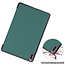 Cover2day - Case for Huawei MatePad 11 - Slim Tri-Fold Book Case - Lightweight Smart Cover - Dark Green