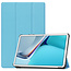 Cover2day - Hoes voor de Huawei MatePad 11 Inch (2021) - Tri-Fold Book Case - Licht Blauw