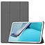 Cover2day - Case for Huawei MatePad 11 - Slim Tri-Fold Book Case - Lightweight Smart Cover - Grey