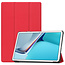 Cover2day - Hoes voor de Huawei MatePad 11 Inch (2021) - Tri-Fold Book Case - Rood