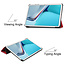 Cover2day - Case for Huawei MatePad 11 - Slim Tri-Fold Book Case - Lightweight Smart Cover - Red
