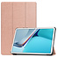 Cover2day - Hoes voor de Huawei MatePad 11 Inch (2021) - Tri-Fold Book Case - Rosé-Goud