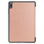 Cover2day - Hoes voor de Huawei MatePad 11 Inch (2021) - Tri-Fold Book Case - Rosé-Goud