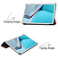 Cover2day - Hoes voor de Huawei MatePad 11 Inch (2021) - Tri-Fold Book Case - Donker Rood