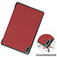 Cover2day - Case for Huawei MatePad 11 - Slim Tri-Fold Book Case - Lightweight Smart Cover - Dark Red