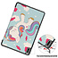 Cover2day - Case for Huawei MatePad 11 - Slim Tri-Fold Book Case - Lightweight Smart Cover - Unicorn