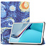 Cover2day - Hoes voor de Huawei MatePad 11 Inch (2021) - Tri-Fold Book Case - Sterrenhemel