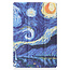 Cover2day - Case for Huawei MatePad 11 - Slim Tri-Fold Book Case - Lightweight Smart Cover - Starry Sky