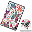 Cover2day - Case for Huawei MatePad 11 - Slim Tri-Fold Book Case - Lightweight Smart Cover - Butterflies