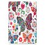 Cover2day - Case for Huawei MatePad 11 - Slim Tri-Fold Book Case - Lightweight Smart Cover - Butterflies