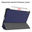 Cover2day - Hoes voor de Huawei MatePad Pro 10.8 (2021) - Tri-Fold Book Case - Donker Blauw