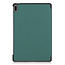 Cover2day - Case for Huawei MatePad Pro 10.8 (2021) - Slim Tri-Fold Book Case - Lightweight Smart Cover - Dark Green