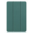 Cover2day - Hoes voor de Huawei MatePad Pro 10.8 (2021) - Tri-Fold Book Case - Donker Groen