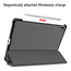 Cover2day - Hoes voor de Huawei MatePad Pro 10.8 (2021) - Tri-Fold Book Case - Grijs