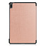 Cover2day - Hoes voor de Huawei MatePad Pro 10.8 (2021) - Tri-Fold Book Case - Rosé-Goud