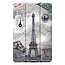 Cover2day - Hoes voor de Huawei MatePad Pro 10.8 (2021) - Tri-Fold Book Case - Eiffeltoren