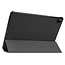 Cover2day - Hoes voor de Huawei MatePad Pro 12.6 (2021) - Tri-Fold Book Case - Zwart