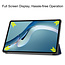 Cover2day - Hoes voor de Huawei MatePad Pro 12.6 (2021) - Tri-Fold Book Case - Donker Blauw