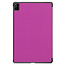 Cover2day - Case for Huawei MatePad Pro 12.6 (2021) - Slim Tri-Fold Book Case - Lightweight Smart Cover - Purple