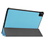 Cover2day - Hoes voor de Huawei MatePad Pro 12.6 (2021) - Tri-Fold Book Case - Licht Blauw