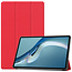 Cover2day - Hoes voor de Huawei MatePad Pro 12.6 (2021) - Tri-Fold Book Case - Rood