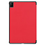 Cover2day - Case for Huawei MatePad Pro 12.6 (2021) - Slim Tri-Fold Book Case - Lightweight Smart Cover - Red