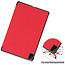 Cover2day - Case for Huawei MatePad Pro 12.6 (2021) - Slim Tri-Fold Book Case - Lightweight Smart Cover - Red