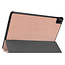 Cover2day - Hoes voor de Huawei MatePad Pro 12.6 (2021) - Tri-Fold Book Case - Rosé-Goud