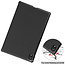 Cover2day - Case for Lenovo Tab K10 - Slim Tri-Fold Book Case - Lightweight Smart Cover - Black