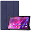 Cover2day - Hoes voor de Lenovo Tab K10 10.3 Inch (2021) - Tri-Fold Book Case - Donker Blauw