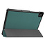 Cover2day - Hoes voor de Lenovo Tab K10 10.3 Inch (2021) - Tri-Fold Book Case - Donker Groen