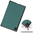 Cover2day - Case for Lenovo Tab K10 - Slim Tri-Fold Book Case - Lightweight Smart Cover - Dark Green