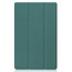 Cover2day - Case for Lenovo Tab K10 - Slim Tri-Fold Book Case - Lightweight Smart Cover - Dark Green