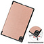 Cover2day - Hoes voor de Lenovo Tab K10 10.3 Inch (2021) - Tri-Fold Book Case - Rosé-Goud