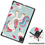 Cover2day - Case for Lenovo Tab K10 - Slim Tri-Fold Book Case - Lightweight Smart Cover - Unicorn