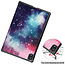 Cover2day - Case for Lenovo Tab K10 - Slim Tri-Fold Book Case - Lightweight Smart Cover - Galaxy