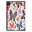 Cover2day - Case for Lenovo Tab K10 - Slim Tri-Fold Book Case - Lightweight Smart Cover - Butterflies