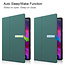 Cover2day - Case for Lenovo Yoga Tab 11  (2021) - Slim Tri-Fold Book Case - Lightweight Smart Cover - Dark Green
